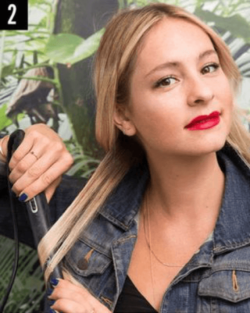 How to get beach waves hair with a straightener – A step by step guide6 (1)