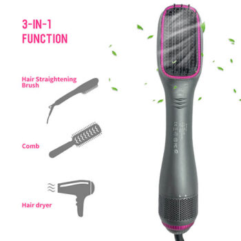 Wholesale Dryer Brush Electric Blow Hair Brush Custom Hot Air Comb Supplier